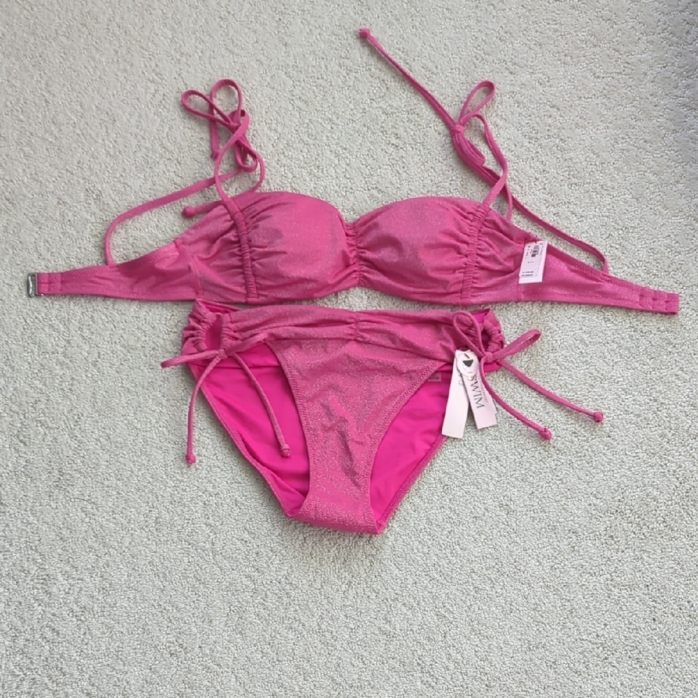 Victoria's Secret Pink Shimmer Two-Piece Bikini